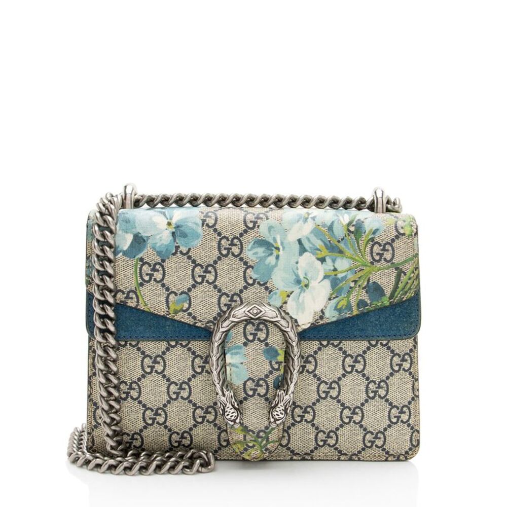 Gucci GG Supreme Blooms Dionysus Small Shoulder Bag